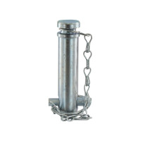 Oberlenkerbolzen mit Kette und Splint 25x83mm Kat. 2