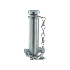 Oberlenkerbolzen mit Kette und Splint 25x83mm Kat. 2