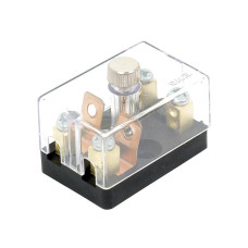 Sicherungsdose für Keramik- Sicherungen 2-fach