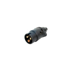 Stecker 3 polig - 12 und 24 Volt - max. 20 Amp. bei 24 Volt