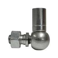 4x CS Typ Winkelgelenk, M12 x 1.75 Left Hand Thread (DIN 71802)