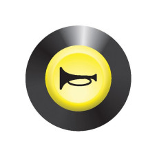 Universal Druckschalter Hupe - 2-Polig