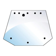 Heckscheibe für Case IH MXM Fiat L60-L96 Ford / New Holland 4635 TM120 TS110 TL80