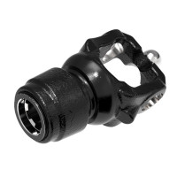 Gabel mit Schnellverschluss Gelenk-Größe: 36x89 - 32x106mm Größe 1 3/8" x 6 Keil