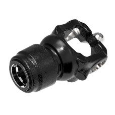 Gabel mit Schnellverschluss Gelenk-Größe: 36x89 - 32x106mm Größe 1 3/8" x 6 Keil