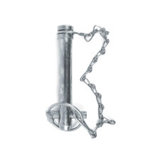 Oberlenkerbolzen mit Kette und Splint 19x76mm Kat. 1 (Ø19mm)