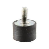 4x Schwingungsdämpfer - Bolzen nach Fuß, Ø30mm.