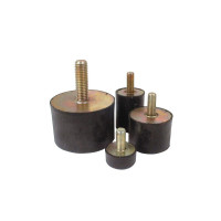 4x Schwingungsdämpfer - Bolzen nach Fuß, Ø30mm.