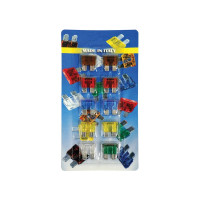 Flachsicherungen sortiert (7.5-30A) 10 Stk.