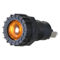 2x Kontroll-Leuchte gelb - Ersatz für HELLA LTD 2AA001200031