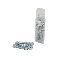 20x Flanschbolzen, Größe: M10 x 40mm