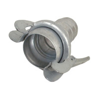 Außen Schlauchendstück 108mm (4'') (verzinkt)