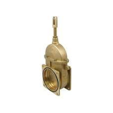 Gülleschieber Flachschieber 6  Zoll Doppelflansch Standard-Ausführung