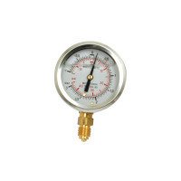 Glyzerin-Manometer 1/4'',  -1 bis +3 bar
