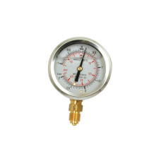Glyzerin-Manometer 1/4'',  -1 bis +3 bar