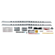 Aufkleber Haubenaufkleber Typenschild für Massey Ferguson MF 150 165 175 836932M91