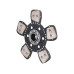 Kupplungsscheibe für Fiat 446 540 780 55-66 60-90 65-90 85-90 Ford / New Holland 4030