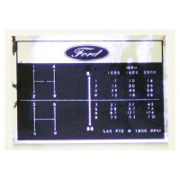 Schaltschema für Ford / New Holland 2000 2150 3000 3500 4110 5000 5340 6600 7700