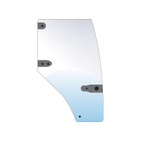 Türscheibe rechts für Case IH CX50-100 MX80-170 - McCormick MC80-135 MTX110-200 ZTX