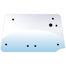 Heckscheibe für Case IH 5120 5130 5140 5150 5220 5230 5240 5250 248720A1 127442A1