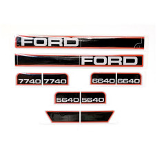 Typenschild - für Ford / New Holland 5640 6640 7740 - 81869748 81869732 81875576 Typenschild - für Ford / New Holland 5640 6640 7740 - 81869748 81869732 81875576