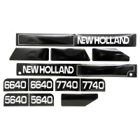 Typenschild für Ford / New Holland 5640 6640, 7740 