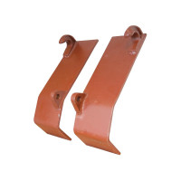 Kuppelplattensatz für Frontladergeräte, Rechts und Links (Paar)