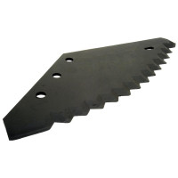 Futtermischwagenmesser 526x245x6mm für Abbey Anderson DTech Peecon Unifeed 9805123