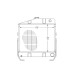 Kühler für Case IH / International Harvester 644 743 744 744S 745 745S 844 845