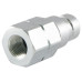 Hydraulikstecker flachabdichtend 1/2'' Gehäusegröße x 3/4'' BSP Innengewinde