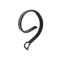 Federzinken Verstärkungsfeder 32x10mm Höhe 220mm