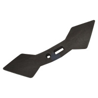 Doppelherzschar 440 x 135 x 15mm für Bomford VARIOUS, Rau POLYMAG