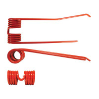 5x Federzinken Heuwender Rechts für Lely Haymaid Haymax2F Hayzip Reese UFO