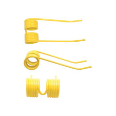 5x Federzinken Pick-up Länge 191 Breite 71mm Ø5mm Ersatz für New Holland 683310