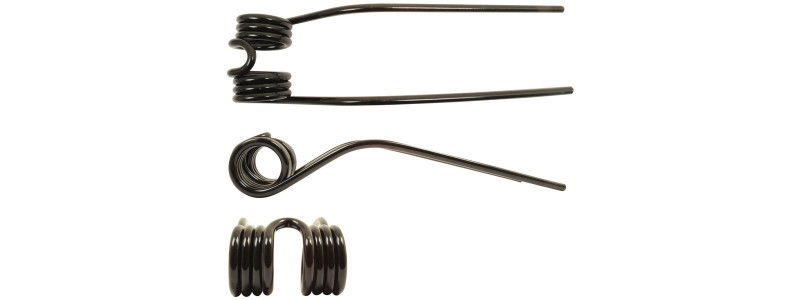 5x Federzinken Heuwender für Deutz-Fahr KH2.36 KH2.52 KH20 KH300 KH400 KH60 KH700