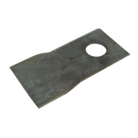 25x Messerklinge 100 x 48 x 3mm, Bohrung Ø19mm Links für Claas Pöttinger VARIOUS