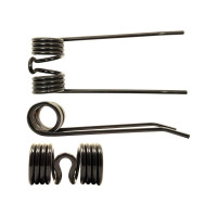 5x Federzinken Pick-up - Länge 190mm Breite 67mm Ø5mm - für Welger 0940522500