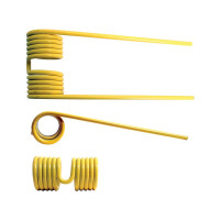 5x Federzinken Pick-up Länge188mm Breite71mm - Ersatz für John Deere CC32965