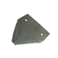 25x Mähmesserklinge oben Gezahnt 83x76x2.75mm passend für  John Deere P49650H