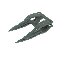 Doppelfinger 12mm (Schwarz) Passend für: 410100001 SCHUMACHER Various