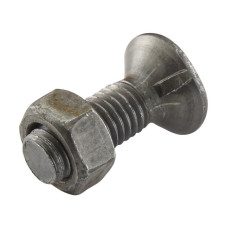 25x Pflugschrauben - Scharschrauben -  M20 x 85mm, Zugfestigkeit 8.8