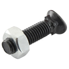 25x Pflugschrauben - Scharschrauben -  M8 x 35mm, Zugfestigkeit 8.8