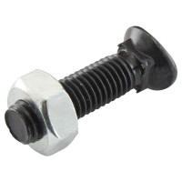 25x Pflugschrauben - Scharschrauben -  M12 x 48mm, Zugfestigkeit 8.8