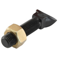 25x Pflugschrauben - Scharschrauben -  7/16 x 55mm, Zugfestigkeit 8.8