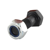 25x Pflugschrauben - Scharschrauben -  M14 x 40mm, Zugfestigkeit 12.9