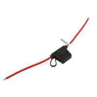 5x Sicherungshalter Standard Max. Ampere.: 30A Kabel: 2.5mm² Kabellänge: 300mm