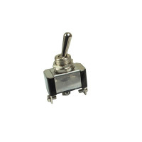 2x Kippschalter 3 Anschlüsse 12/24 Volt 12mm 20 Ampere