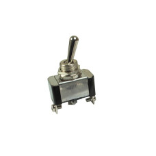 2x Kippschalter 3 Anschlüsse 12/24 Volt 12mm 20 Ampere