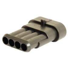 5x Blockverbinder-Muffe 4-fach / Elektrik-Verbinder 5x Blockverbinder-Muffe 4-fach / Elektrik-Verbinder