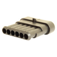 5x Blockverbinder-Muffe 6-fach / Elektrik-Verbinder